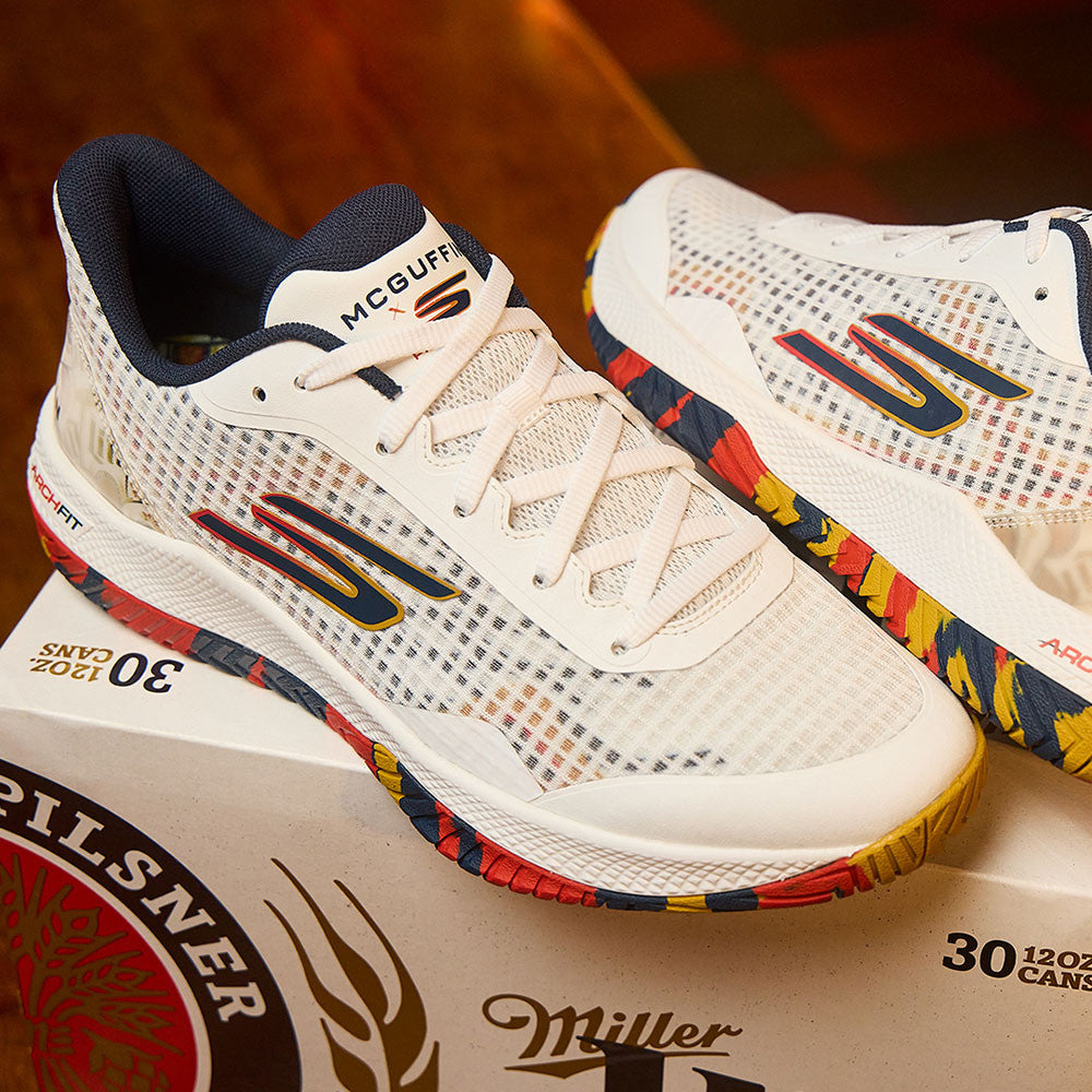 Pickleball Skechers x Miller Lite Viper Court Pro LE Pickleball Shoe White/Miller Lite