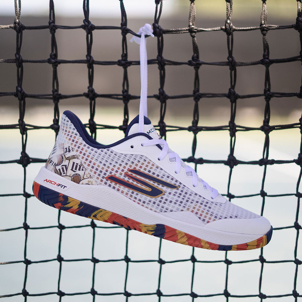Pickleball Skechers x Miller Lite Viper Court Pro LE Pickleball Shoe White/Miller Lite