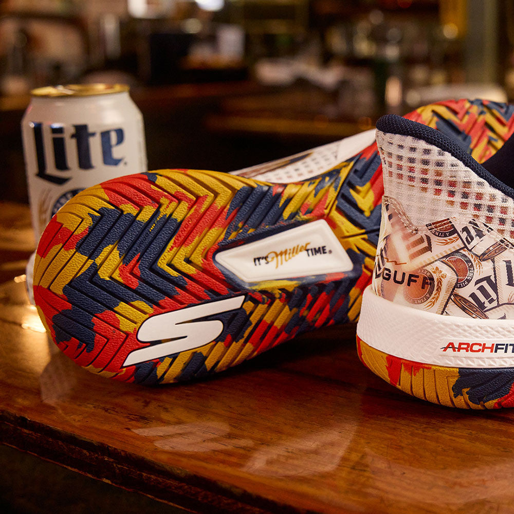 Pickleball Skechers x Miller Lite Viper Court Pro LE Pickleball Shoe White/Miller Lite