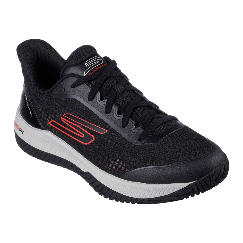 Pickleball  Skechers Viper Court Pro Pickleball Shoe Grey/Orange