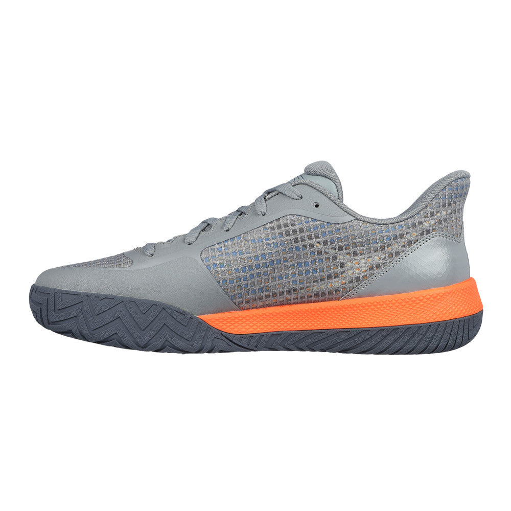 Pickleball  Skechers Viper Court Pro Pickleball Shoe Grey/Orange