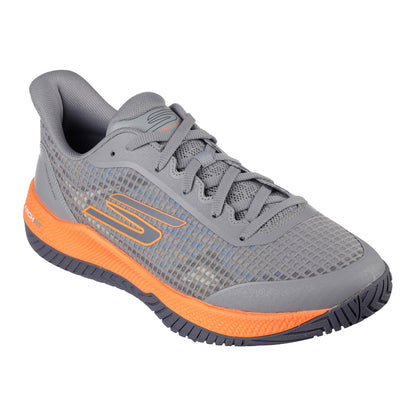 Pickleball  Skechers Viper Court Pro Pickleball Shoe Grey/Orange