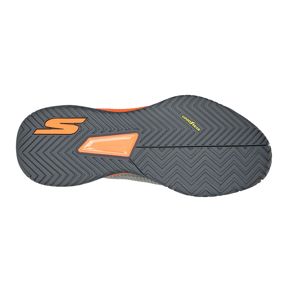 Pickleball  Skechers Viper Court Pro Pickleball Shoe Grey/Orange