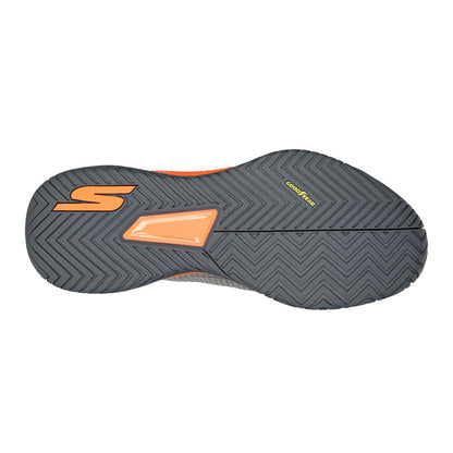 Pickleball  Skechers Viper Court Pro Pickleball Shoe Grey/Orange