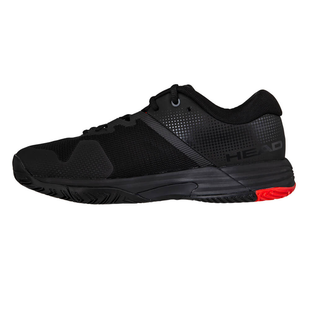 Pickleball HEAD Revolt Evo 2.0 Court Shoe for Men Black/Red
