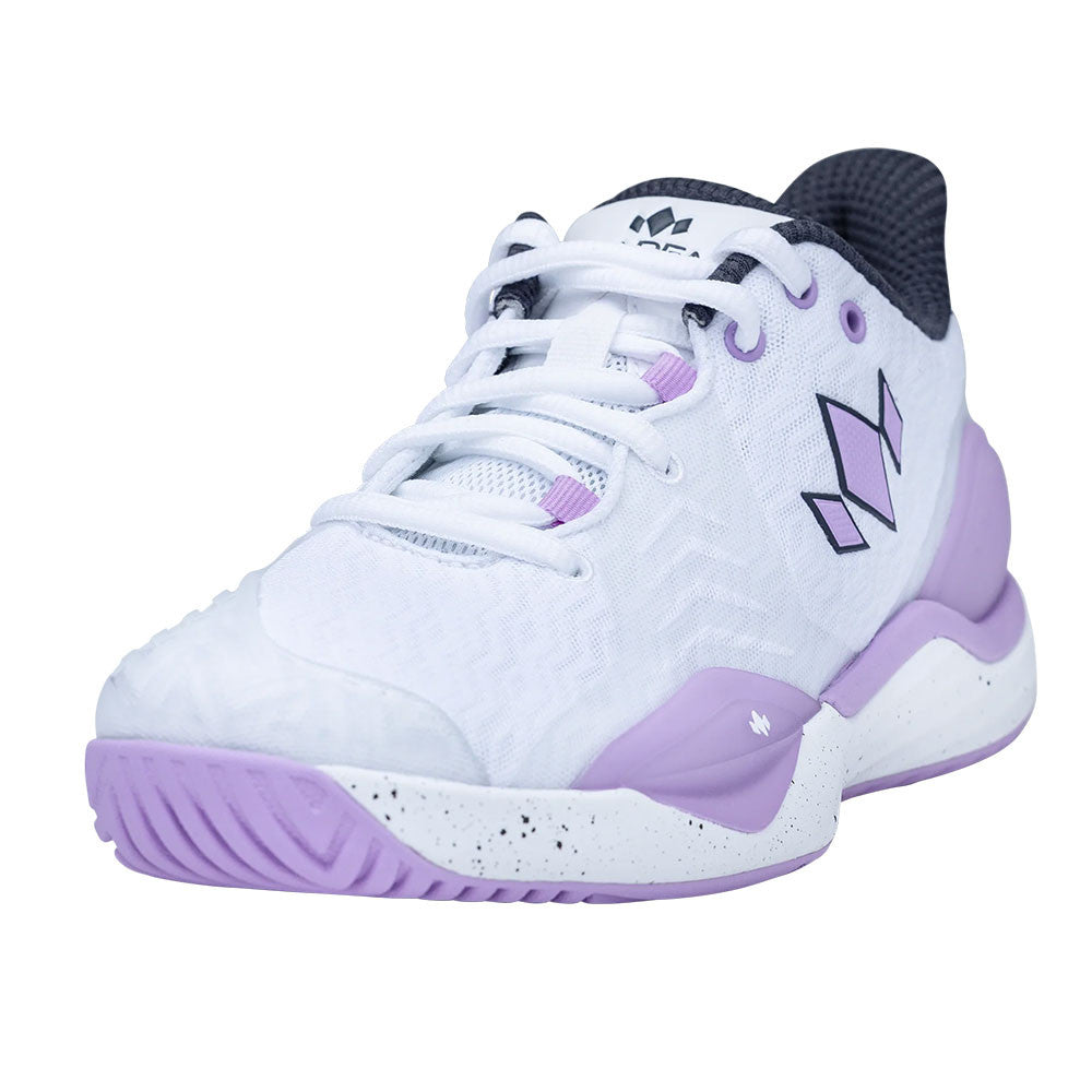 Pickleball Diadem Court Burst Court Shoe - White/Purple White/Purple
