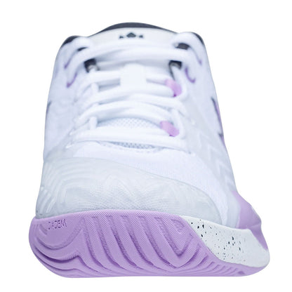Pickleball Diadem Court Burst Court Shoe - White/Purple White/Purple