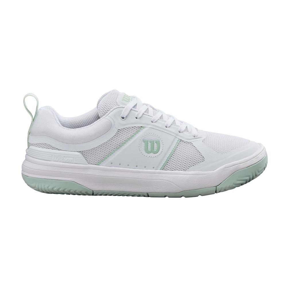 Pickleball Wilson Pickle Pro White/White/Surf Spray  Pickleball Shoe White/White/Surf Spray