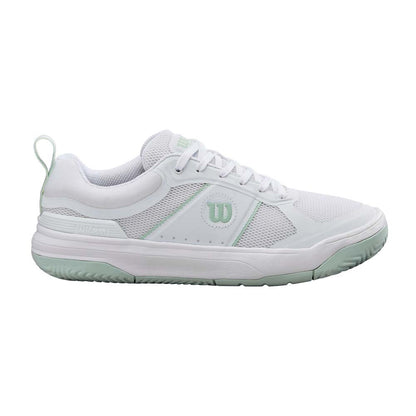 Pickleball Wilson Pickle Pro White/White/Surf Spray  Pickleball Shoe White/White/Surf Spray