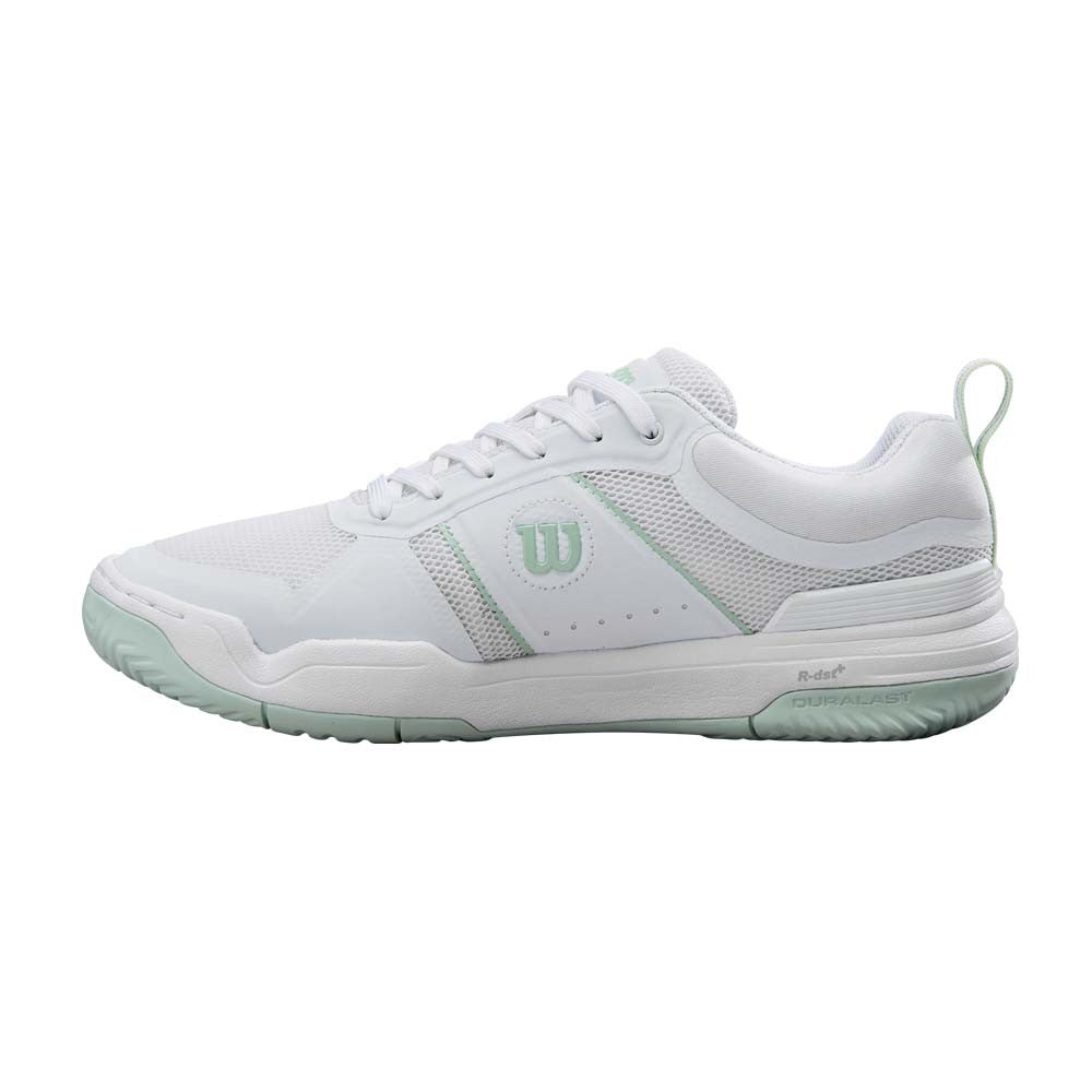 Pickleball Wilson Pickle Pro White/White/Surf Spray  Pickleball Shoe White/White/Surf Spray