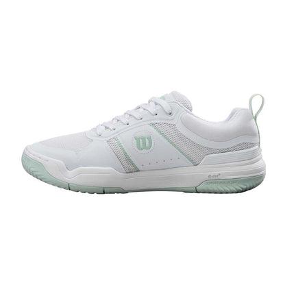 Pickleball Wilson Pickle Pro White/White/Surf Spray  Pickleball Shoe White/White/Surf Spray