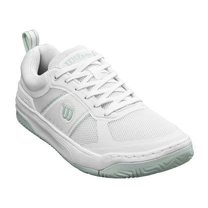 Pickleball Wilson Pickle Pro White/White/Surf Spray  Pickleball Shoe White/White/Surf Spray