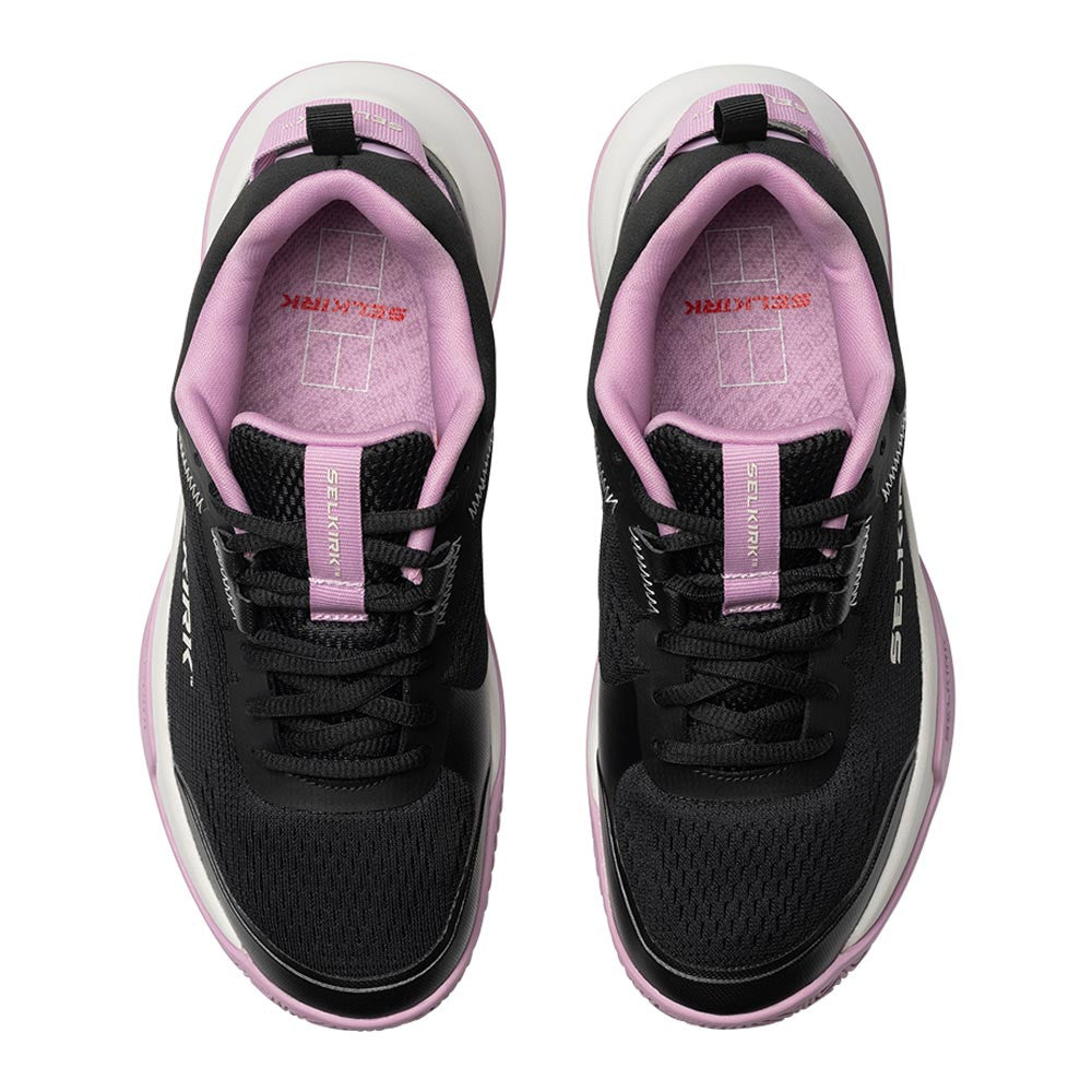Pickleball  Selkirk CourtStrike Pickleball Shoe - Black/Winterberry/White Black/Winterberry/White
