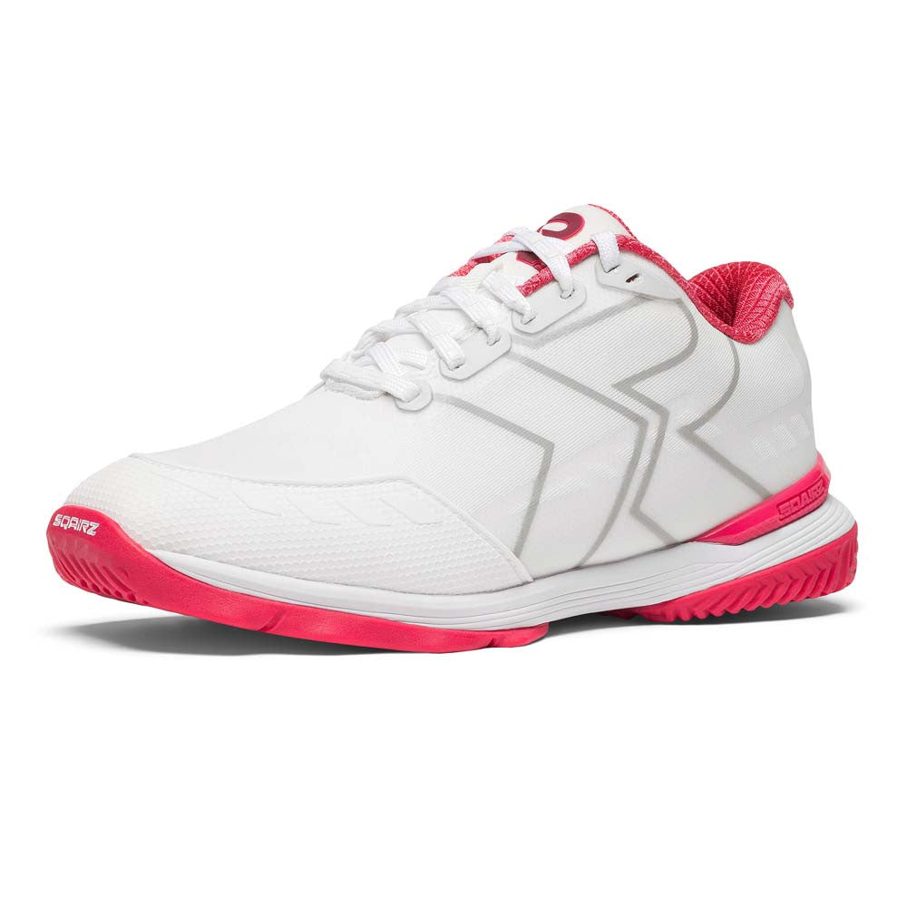 Pickleball SQAIRZ XRZ™ White/Dark Pink  Pickleball Court Shoes White/Dark Pink