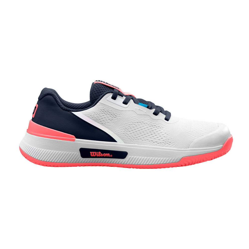 Pickleball Wilson Intrigue Pro Court Pickleball Shoe for Women White/Navy Blazer/Dubarry