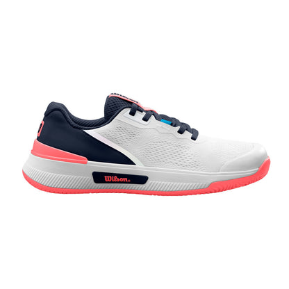 Pickleball Wilson Intrigue Pro Court Pickleball Shoe for Women White/Navy Blazer/Dubarry