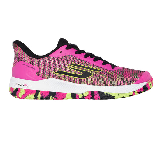 Pickleball Skechers Viper Court Pro 2.0 Hot Pink  Shoe Hot Pink