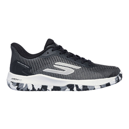 Pickleball Skechers Viper Court Pro 2.0 Black/White  Shoe Black/White