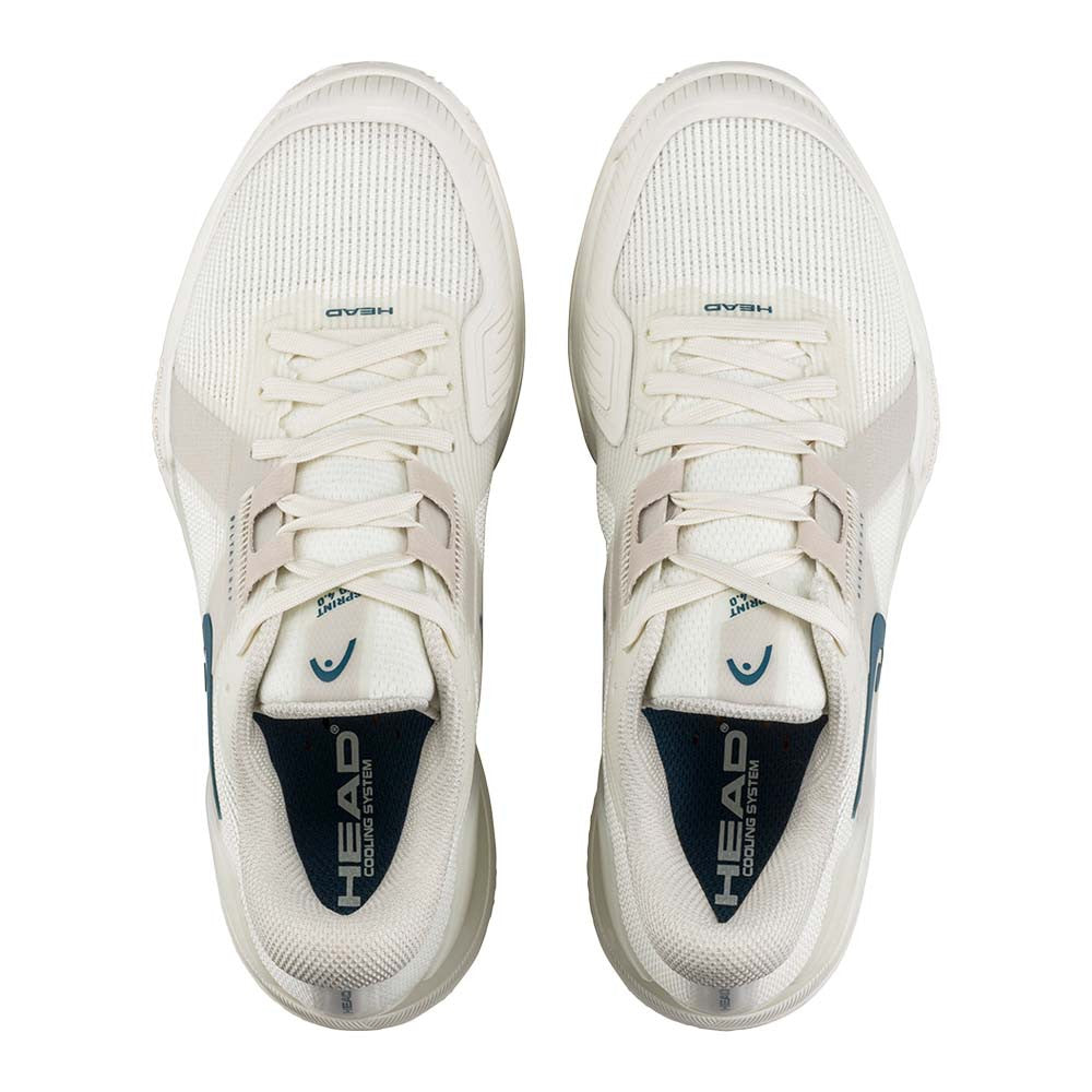 Pickleball  HEAD Sprint Pro 4.0 Court Shoe  - Chalk White/Twilight Blue Chalk White/Twilight Blue