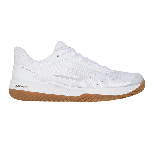 Pickleball Skechers Viper Court Pro 2.0 White  Shoe White