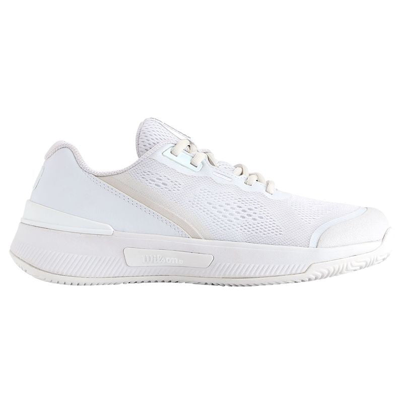Pickleball Wilson Intrigue Pro Pickleball Court Shoe for Women White/White/Silver