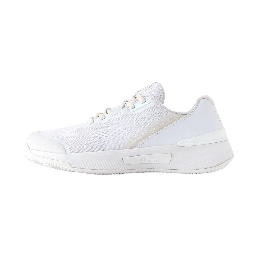 Pickleball Wilson Intrigue Pro Pickleball Court Shoe for Women White/White/Silver