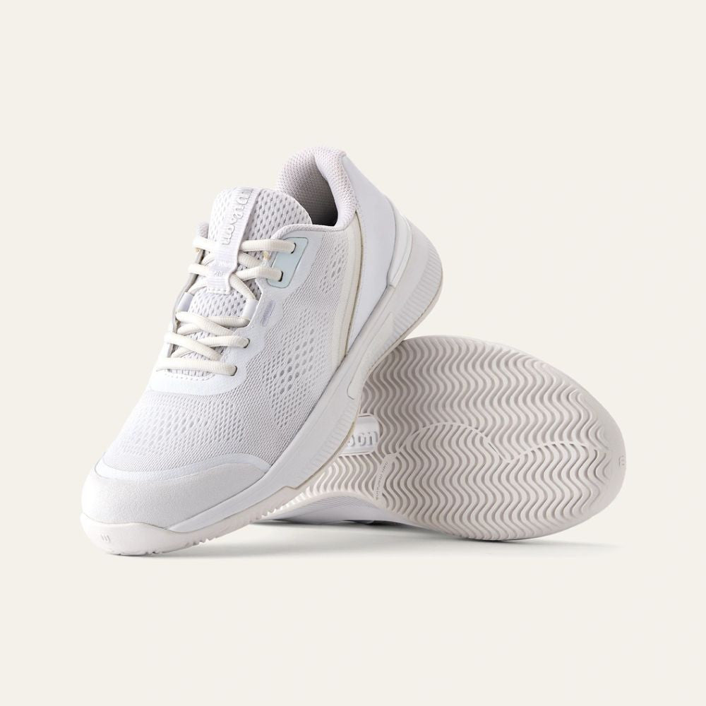 Pickleball Wilson Intrigue Pro Pickleball Court Shoe for Women White/White/Silver