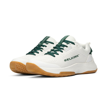 Pickleball  Selkirk CourtStrike 2.0 Pickleball Shoe -  White/Dark Green White/Dark Green