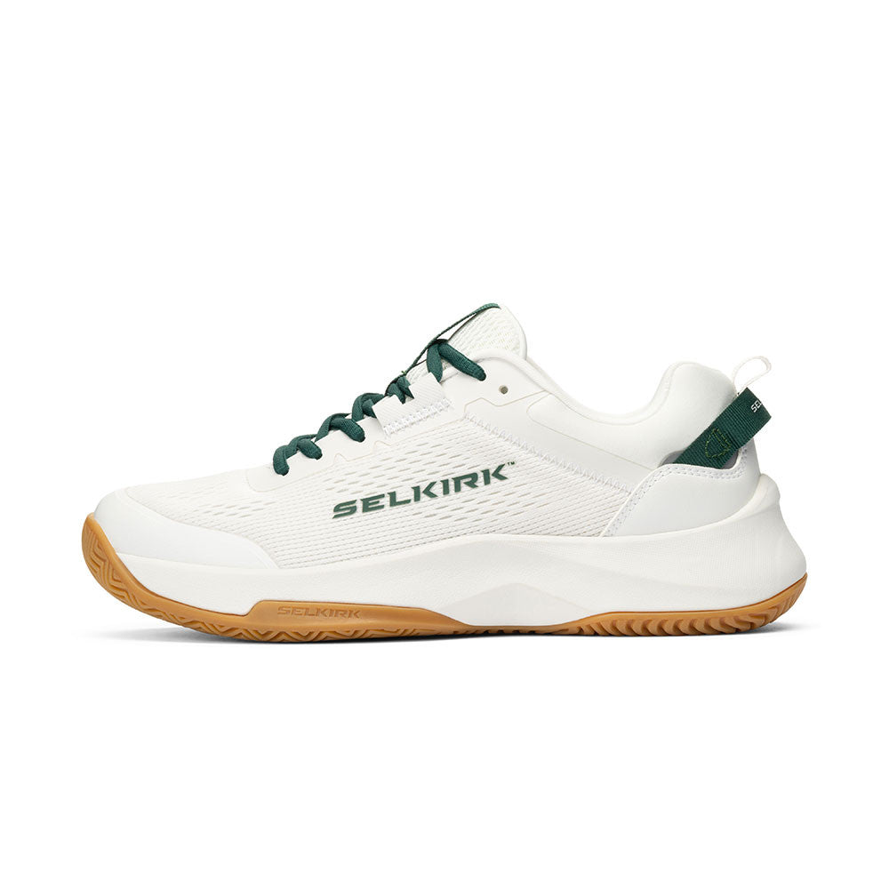 Pickleball  Selkirk CourtStrike 2.0 Pickleball Shoe -  White/Dark Green White/Dark Green