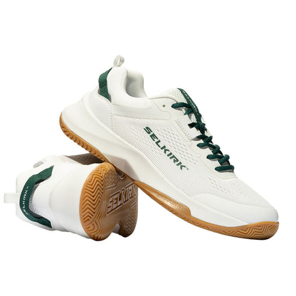Pickleball  Selkirk CourtStrike 2.0 Pickleball Shoe -  White/Dark Green White/Dark Green