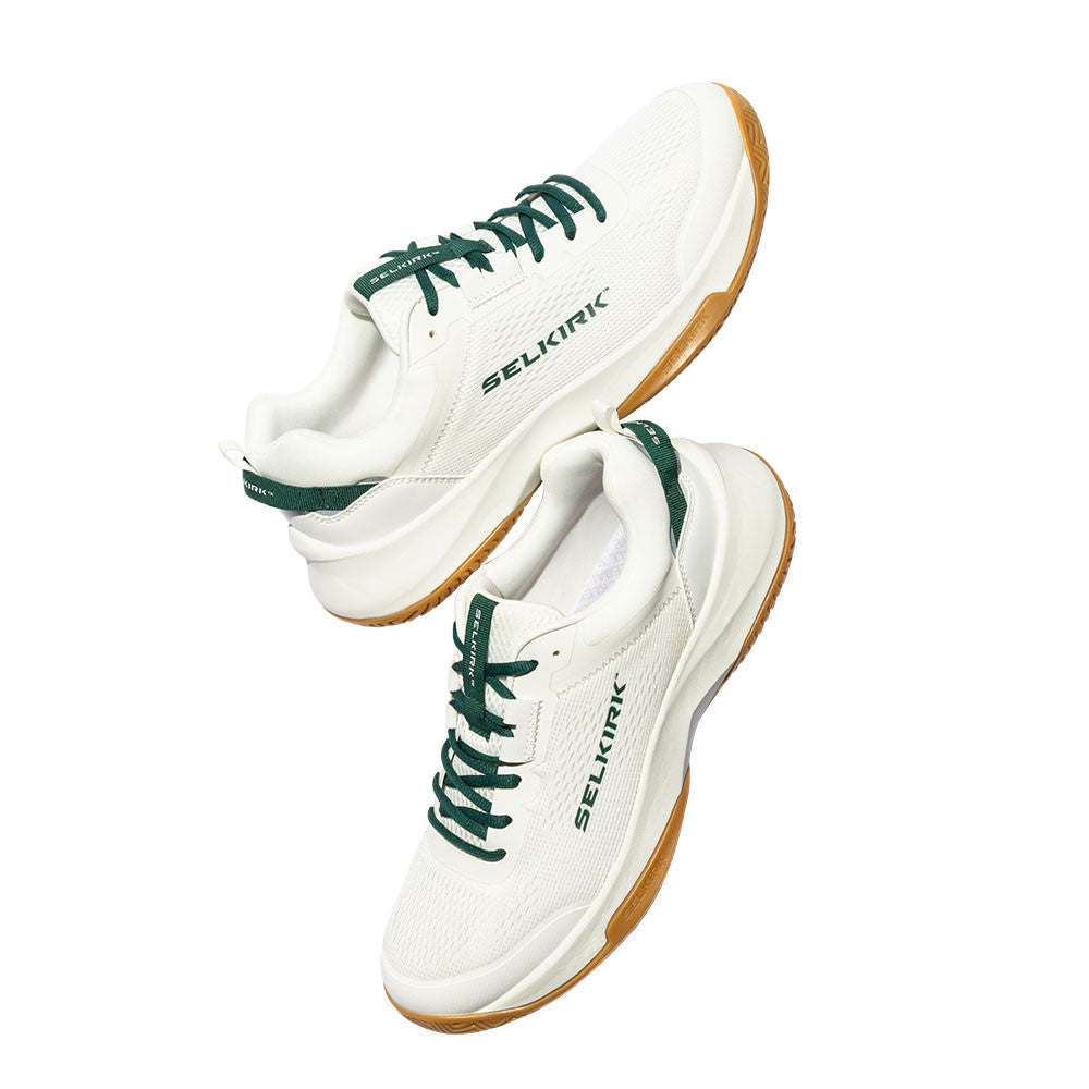 Pickleball  Selkirk CourtStrike 2.0 Pickleball Shoe -  White/Dark Green White/Dark Green