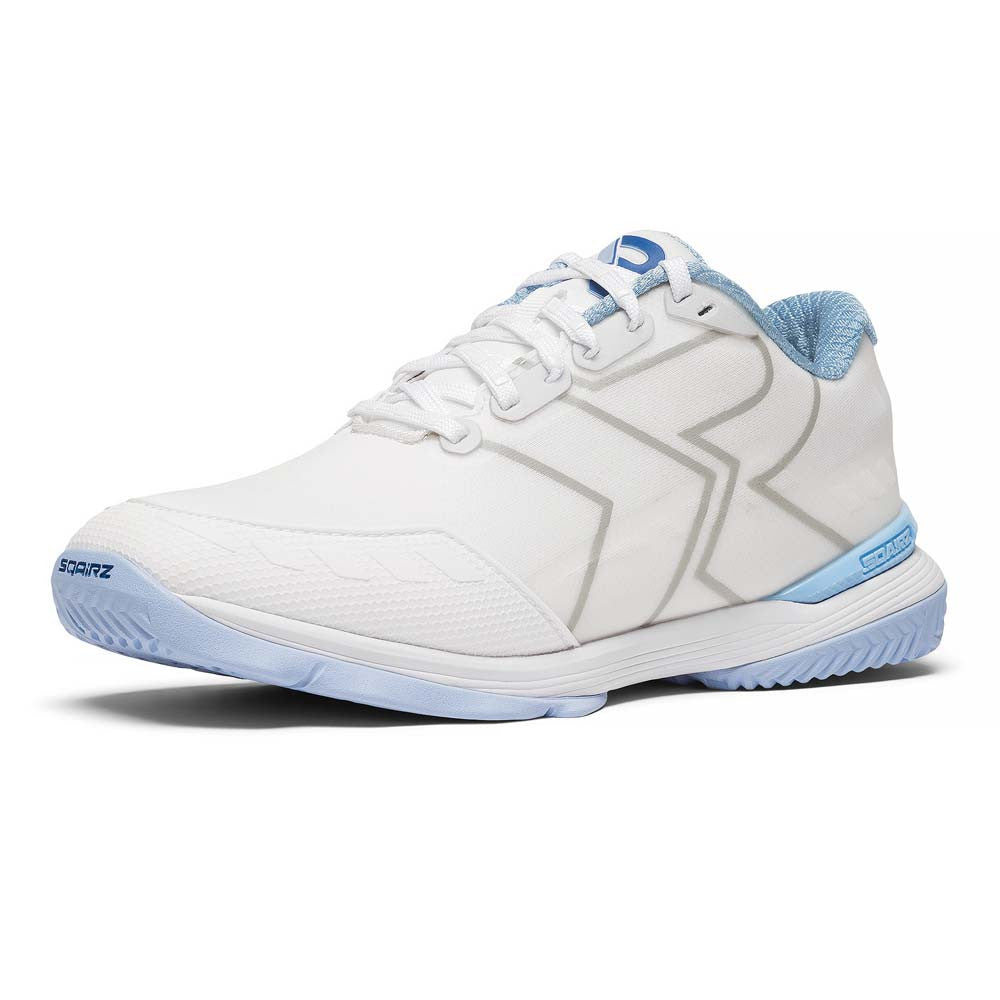 Pickleball SQAIRZ XRZ™ White/Light Blue  Pickleball Court Shoes White/Light Blue