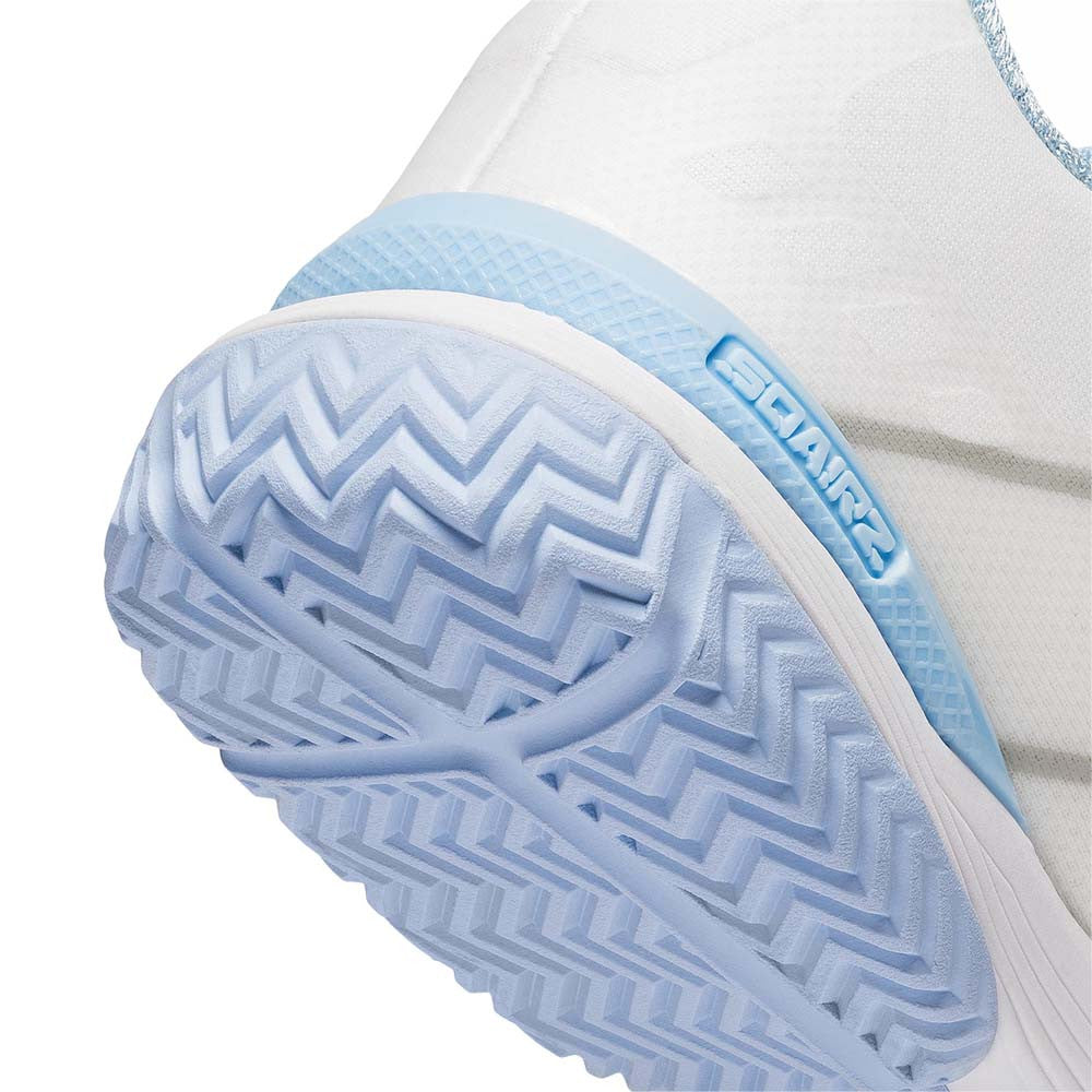 Pickleball SQAIRZ XRZ™ White/Light Blue  Pickleball Court Shoes White/Light Blue