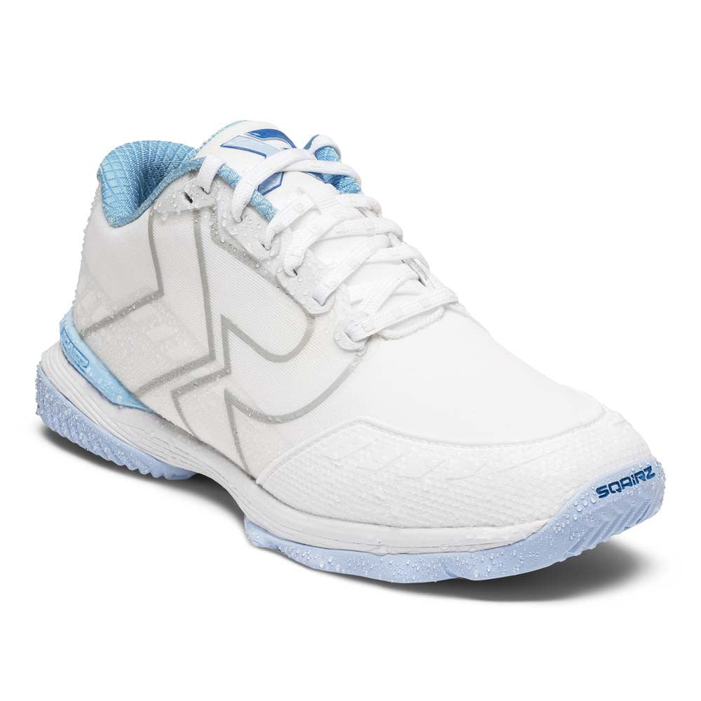 Pickleball SQAIRZ XRZ™ White/Light Blue  Pickleball Court Shoes White/Light Blue
