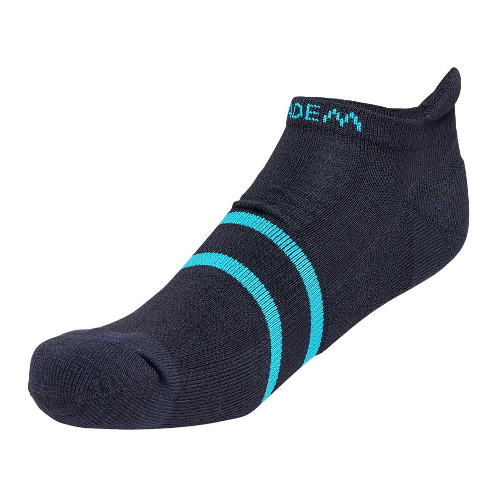 Pickleball Diadem Performance Ankle Sock Black