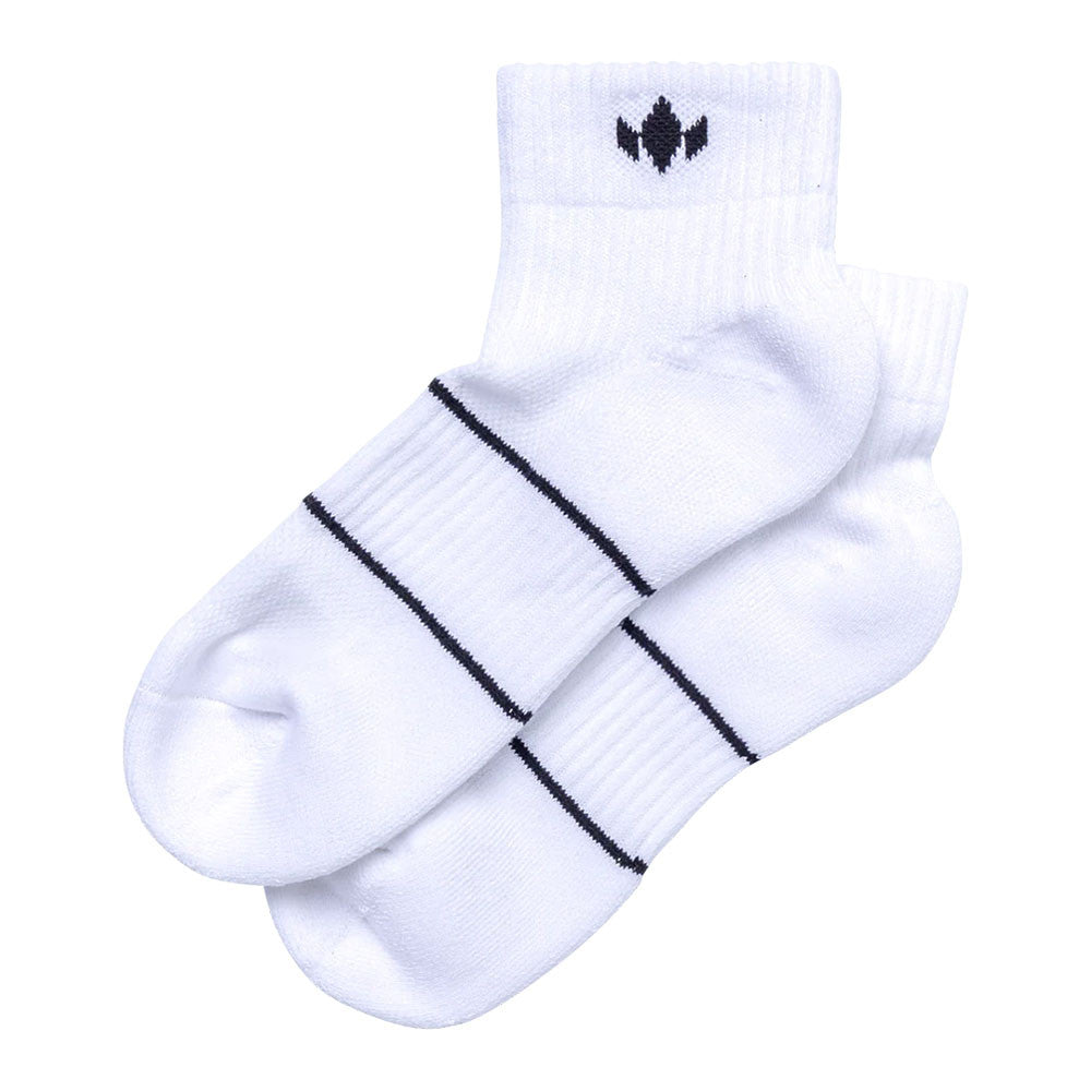 Pickleball Diadem Performance 1/4 Length Sock Black