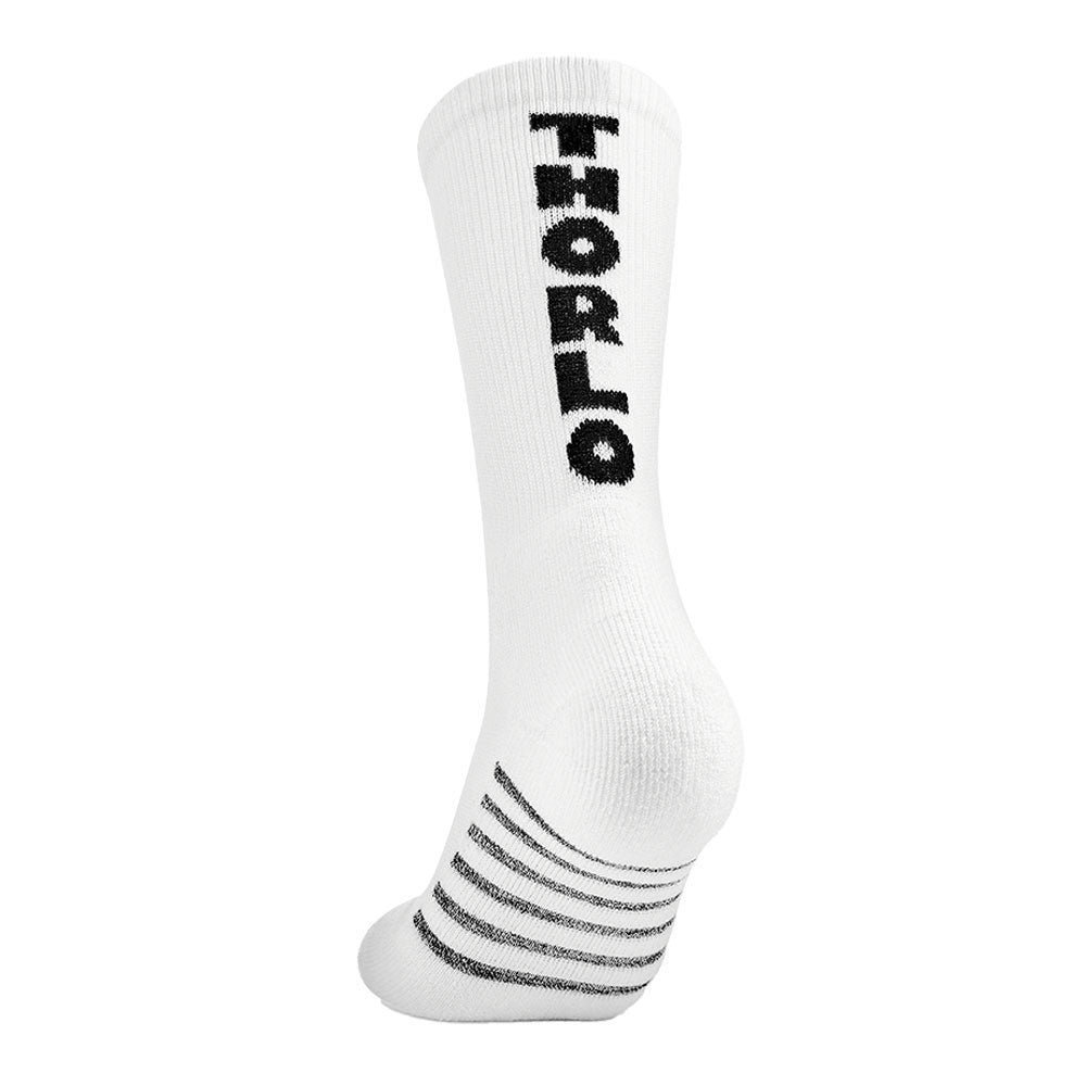 Pickleball Thorlo Light Cushion Crew Socks White
