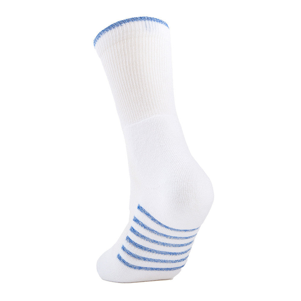 Pickleball Thorlo Light Cushion Crew Socks White
