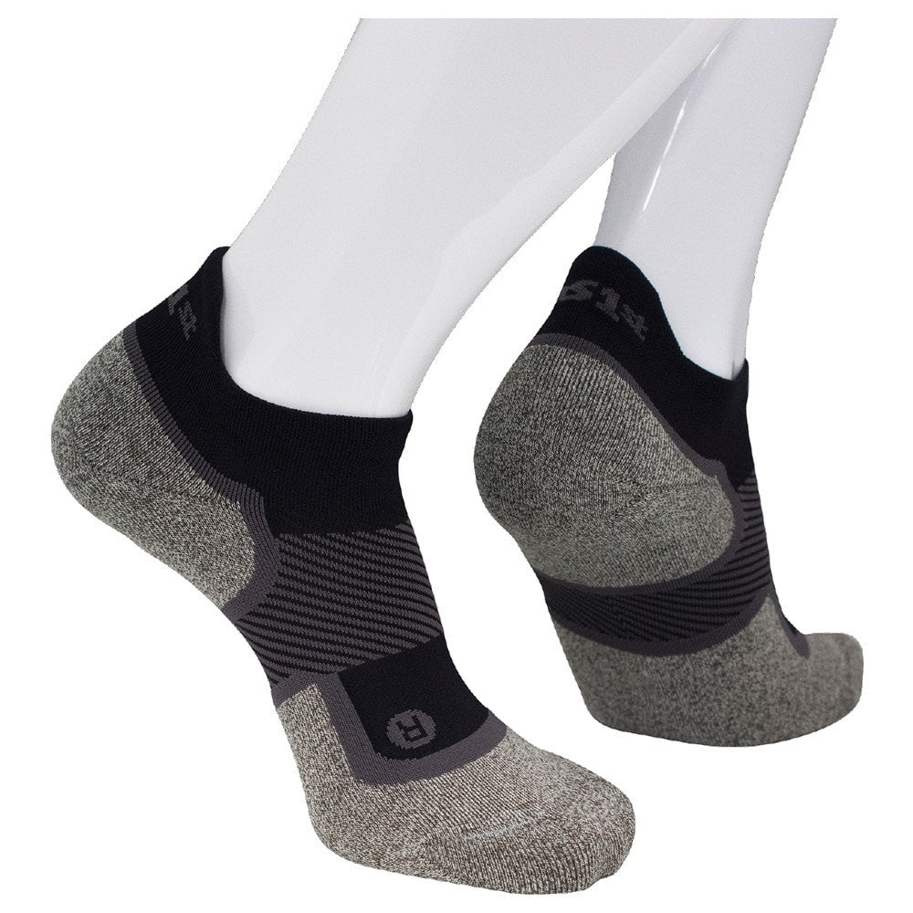 Pickleball OS1st Pickleball No Show Socks Black
