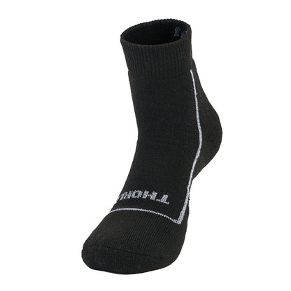 Pickleball Thorlo Light Cushion Ankle Socks Black