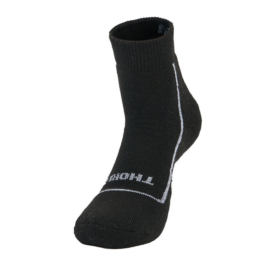 Pickleball Thorlo Light Cushion Ankle Socks Black