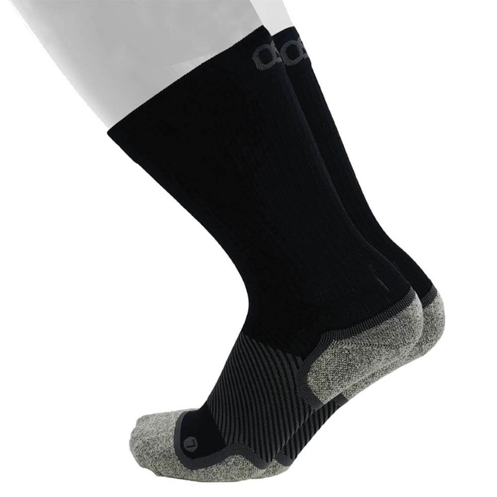 Pickleball OS1st WP4Plus Wide Crew Socks Black