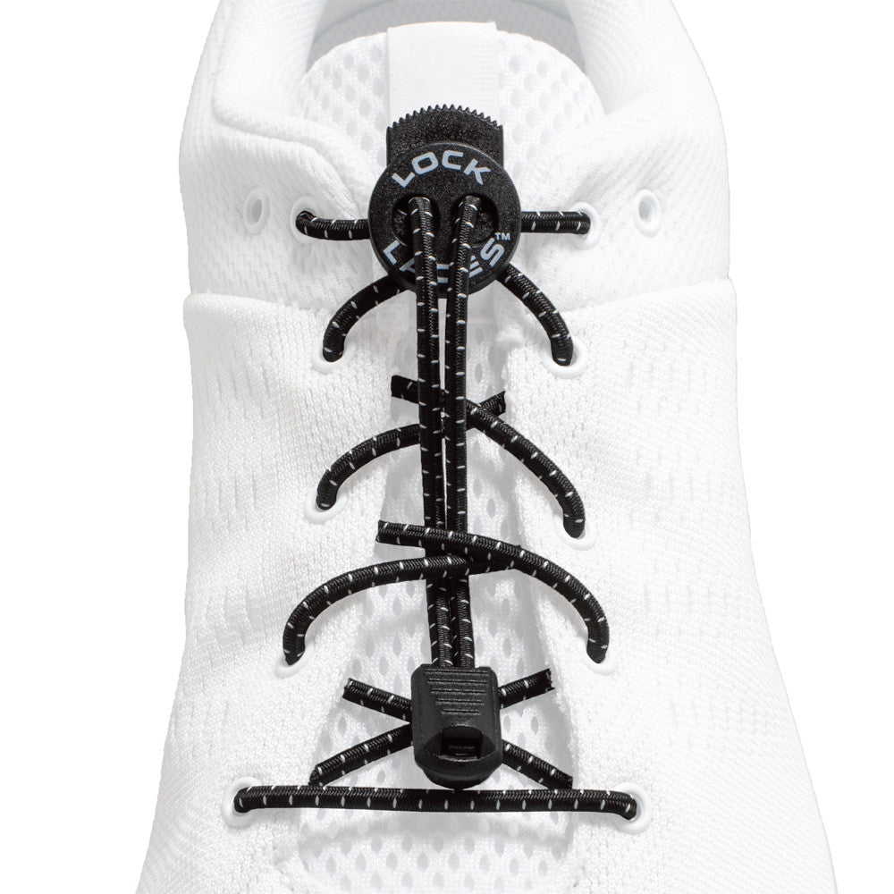 Pickleball Lock Laces Black