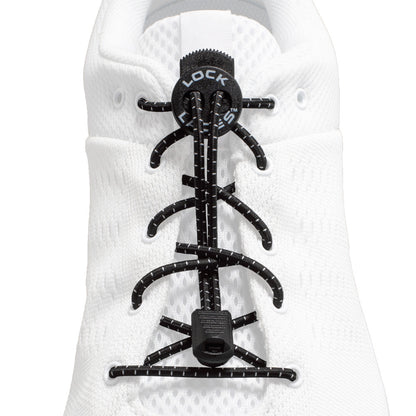 Pickleball Lock Laces Black