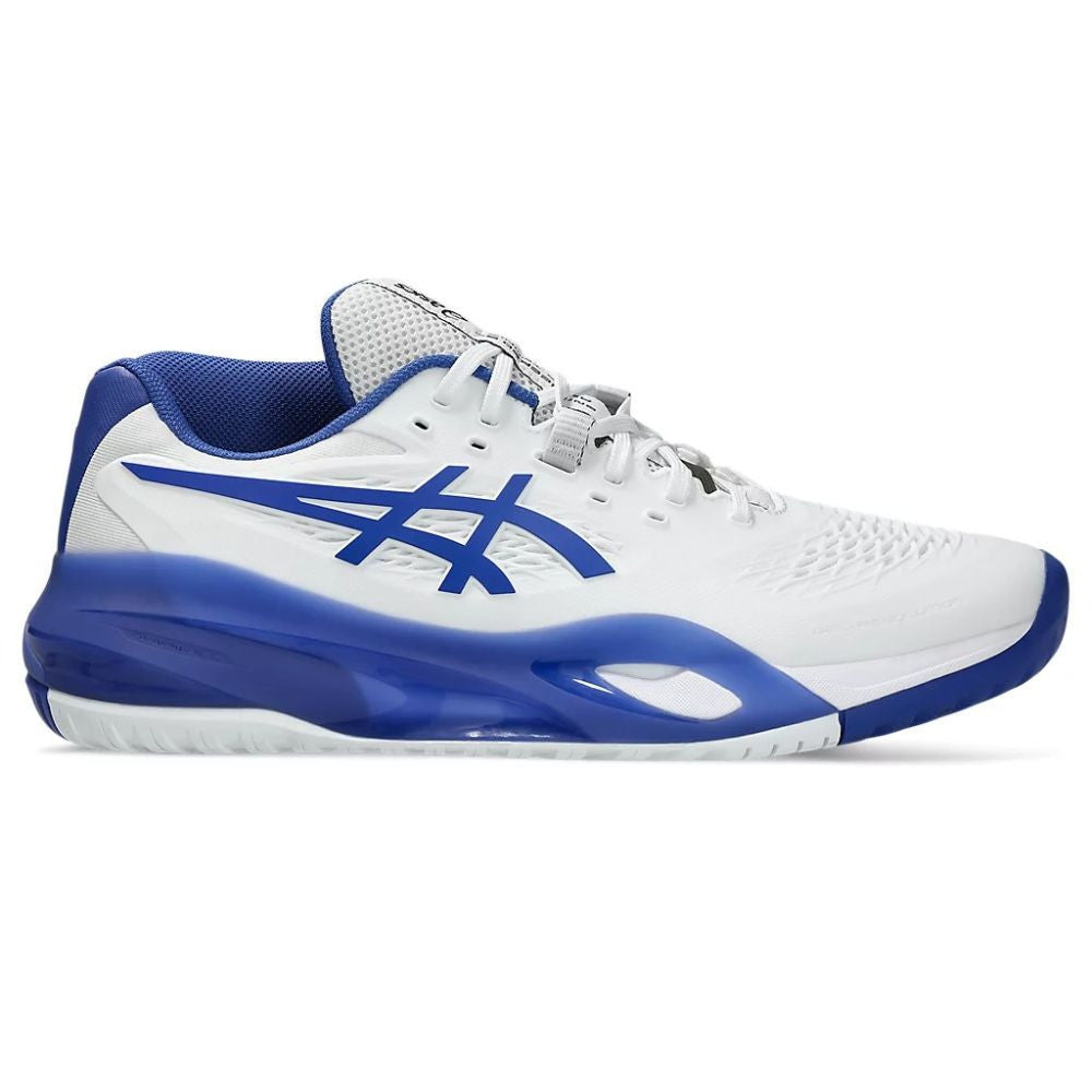 Pickleball ASICS Gel-Resolution X Court Shoe - White/Dark Cobalt White/Dark Cobalt