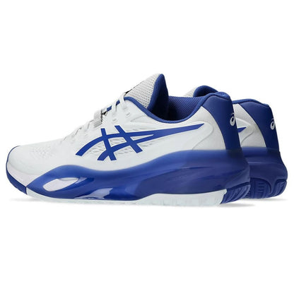 Pickleball ASICS Gel-Resolution X Court Shoe - White/Dark Cobalt White/Dark Cobalt