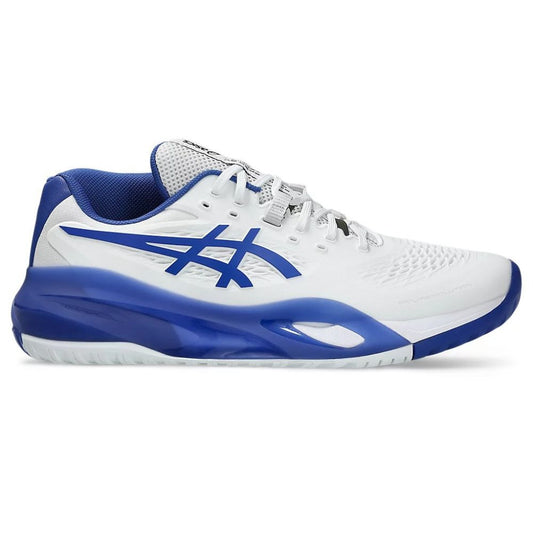 Pickleball ASICS Gel-Resolution X Wide Court Shoe - White/Dark Cobalt White/Dark Cobalt