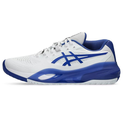 Pickleball ASICS Gel-Resolution X Wide Court Shoe - White/Dark Cobalt White/Dark Cobalt