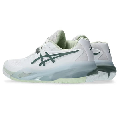 Pickleball ASICS Gel Resolution X Pickleball Shoe - White/Monument Blue White/Monument Blue