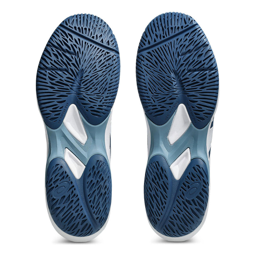 Pickleball ASICS Game FF Pickleball Court Shoe - White/Twilight Blue White/Twlight Blue